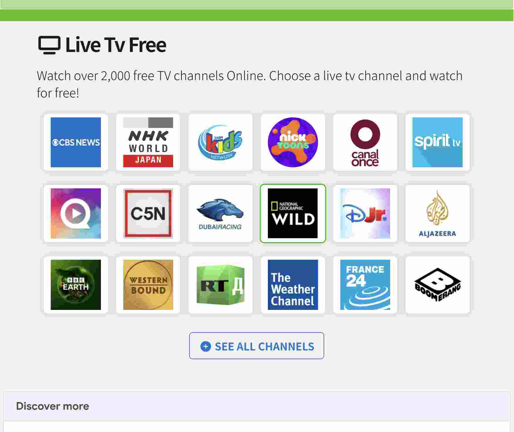CXTVLive 界面预览